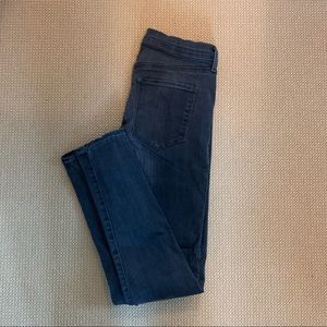 Dark gray skinny jeans